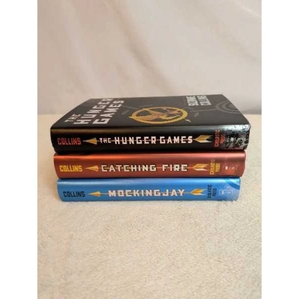 Suzanne Collins The Hunger Games Trilogy Set First Edition Hardcover Books 1 2 3